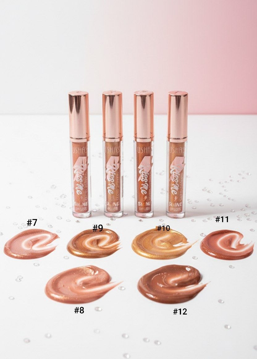 Brillo labial metalizado